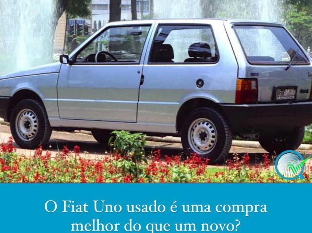 Fiat Uno usado é uma compra bem melhor do que o 0 km