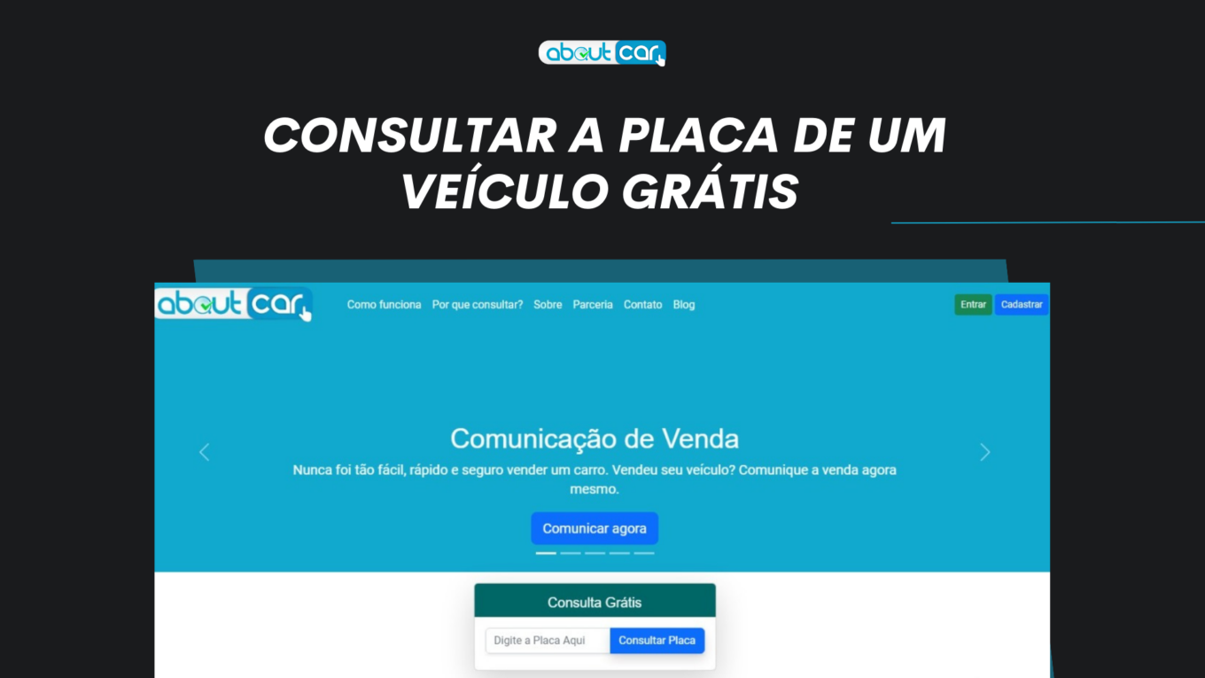 Consultar Placa Grátis - Tabela Fipe Site
